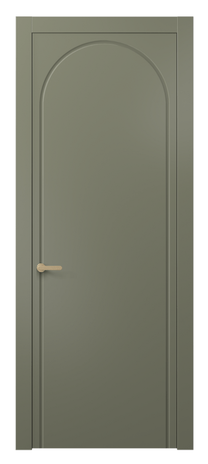 Межкомнатная дверь Alba 8647 Матовый оливковый тёмный  Цена 47999 ₽ | Volhovec