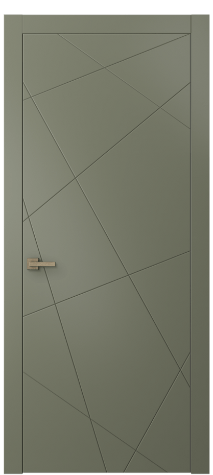 Межкомнатная дверь Linea АКП 8048 Матовый оливковый тёмный  Цена 60899 ₽ | Volhovec