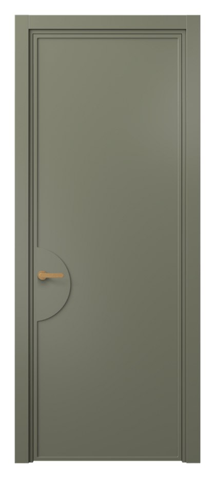 Межкомнатная дверь Frame 8604 Матовый оливковый тёмный  Цена 54899 ₽ | Volhovec