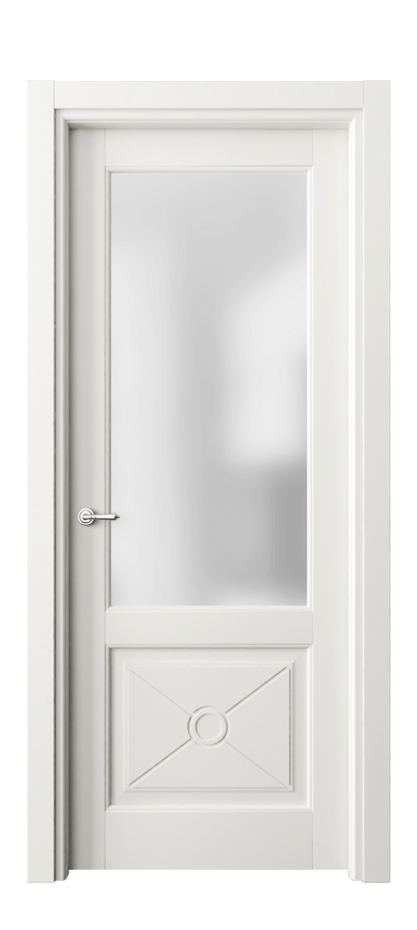 Межкомнатная дверь Toscana Litera 6362 Бук серый Сатинированное стекло Цена 101499 ₽ | Volhovec