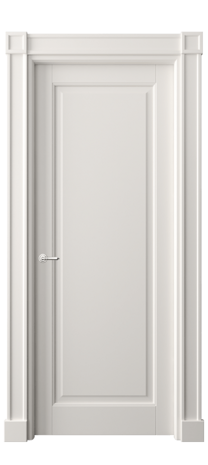 Межкомнатная дверь Тоскана Плано 6301 Матовый пудровый белый  Цена 133039 ₽ | Volhovec