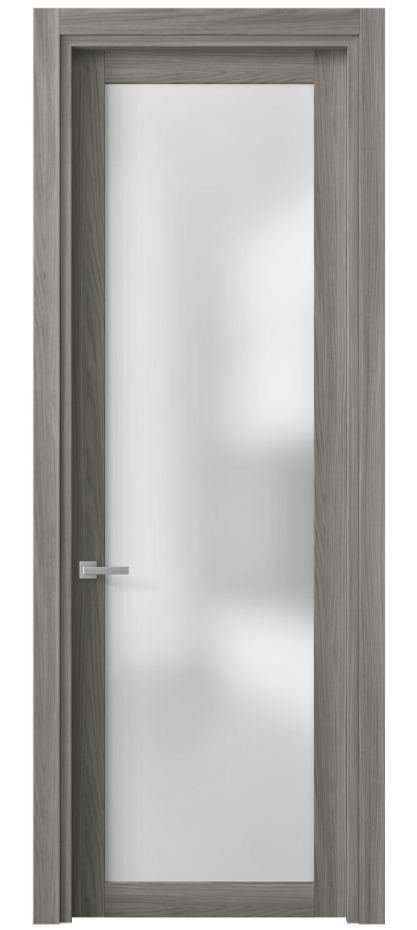 Межкомнатная дверь Planum 2102 Имбирный ясень Сатинированное стекло Цена 34199 ₽ | Volhovec