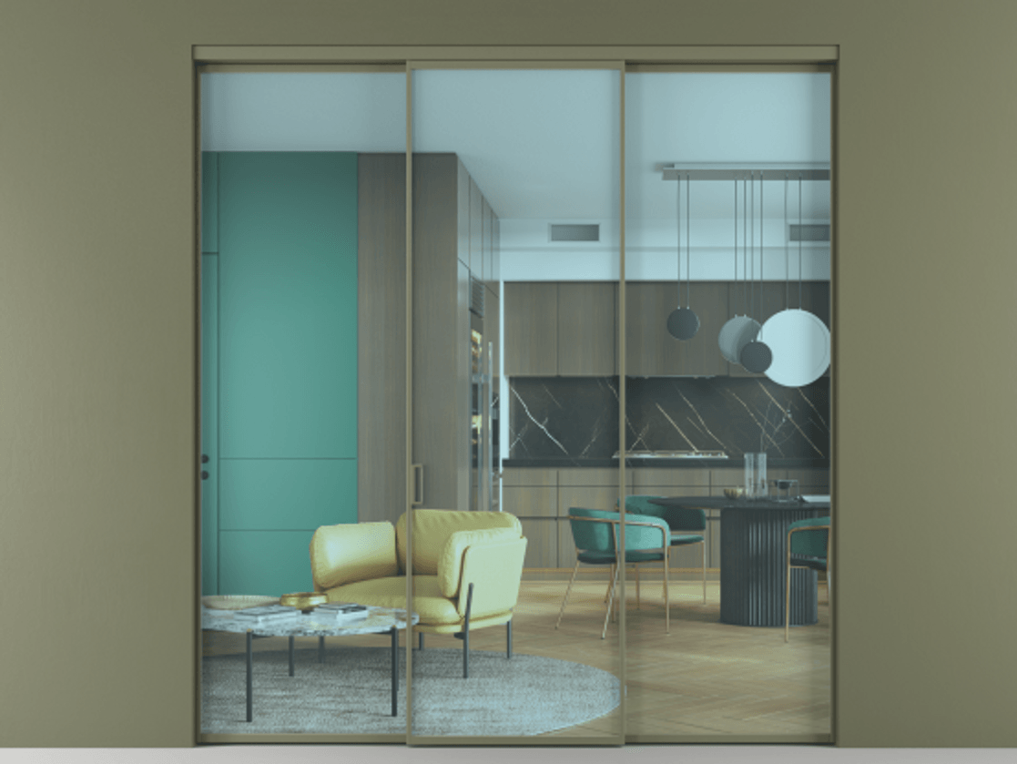 Перегородка Формато внутри проёма 3 створки АЛПР 040.01 Алюминий оливковый тёмный Прозрачное голубое стекло, триплекс. Цена 225125 ₽ 1. Полотно 3 шт. (800/2100 мм)
2. Комплект установки раздвижной системы
3. Базовый комплект фурнитуры
4.Ручка Рондо. Фабрика дверей Волховец 8 (800) 551 43 19 Перегородка Формато внутри проёма 3 створки АЛПР 040.01 Алюминий оливковый тёмный Прозрачное голубое стекло, триплекс Цена 225125 ₽ | Volhovec