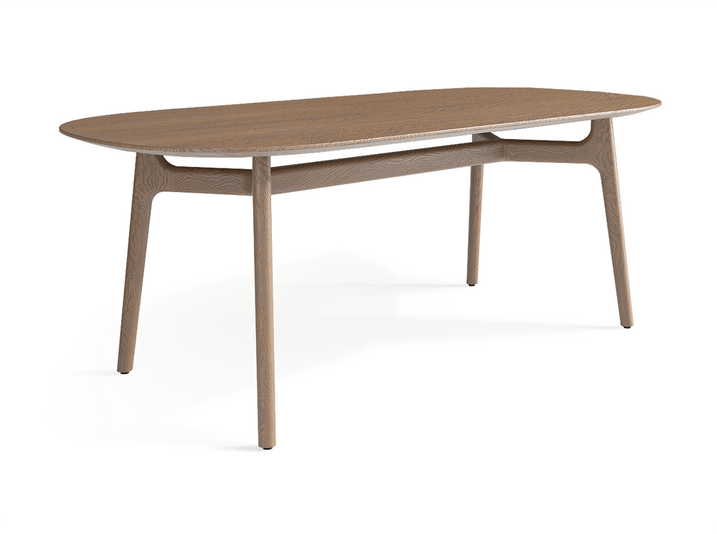 Мебель Стол Primo обеденный на 6 персон 200×95 см. Цвет Дуб туманный матовый. Материал Массив дуба матовый. Коллекция Стол Primo обеденный на 6 персон 200×95 см. Картинка.