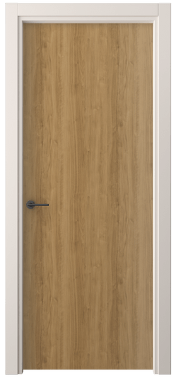 Дверь межкомнатная 0010 ГОР. Цвет Грецкий орех. Материал Ламинатин. Коллекция Freedom. Картинка.