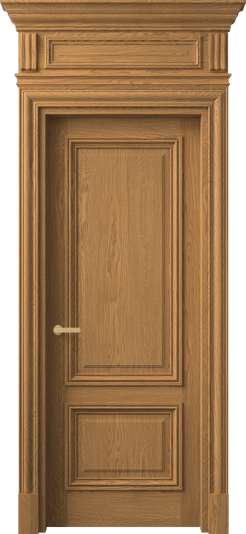 Дверь межкомнатная 7303 ДСЛ.М. Цвет Дуб солнечный матовый. Материал Массив дуба матовый. Коллекция Antique. Картинка.