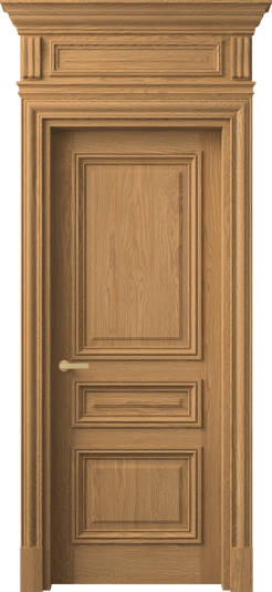 Дверь межкомнатная 7305 ДПШ.М. Цвет Дуб пшеничный матовый. Материал Массив дуба матовый. Коллекция Antique. Картинка.