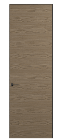 Дверь межкомнатная 0010 АКП МШНДД. Цвет Дуб дымный матовый. Материал Мультишпон Naturwood. Коллекция Planum Pro. Картинка.