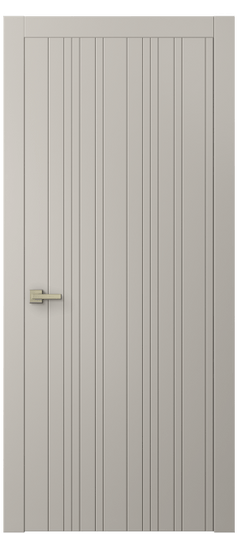 Дверь межкомнатная АКП 8051 МСБЖ Матовый светло-бежевый. Цвет Матовый светло-бежевый. Материал Гладкая эмаль. Коллекция Линия. Картинка.