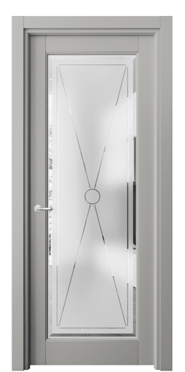 Межкомнатная дверь 6300 МНСР САТ-Ф. Цвет Матовый нейтральный серый. Материал Гладкая эмаль. Коллекция Тоскана Литера. Фото. Дверь межкомнатная 6300 МНСР САТ-Ф. Цвет Матовый нейтральный серый. Материал Гладкая эмаль. Коллекция Тоскана Литера. Картинка.
