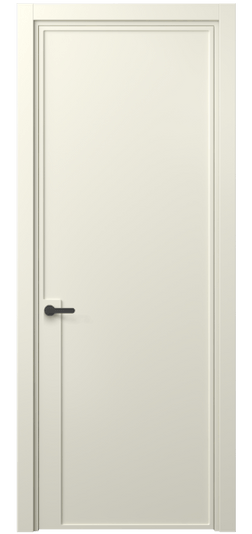 Дверь межкомнатная 8603 ММБ . Цвет Матовый молочно-белый. Материал Гладкая эмаль. Коллекция Фрэйм. Картинка.
