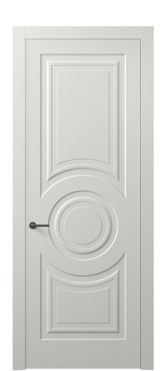 Дверь межкомнатная АКП 8461 МСР Матовый серый. Цвет Матовый серый. Материал Гладкая эмаль. Коллекция Mascot. Картинка.