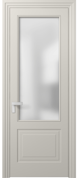 Межкомнатная дверь 8352 МОС Сатин. Цвет Матовый облачно-серый. Материал Гладкая эмаль. Коллекция Rocca. Фото. Дверь межкомнатная 8352 МОС Сатин. Цвет Матовый облачно-серый. Материал Гладкая эмаль. Коллекция Rocca. Картинка.